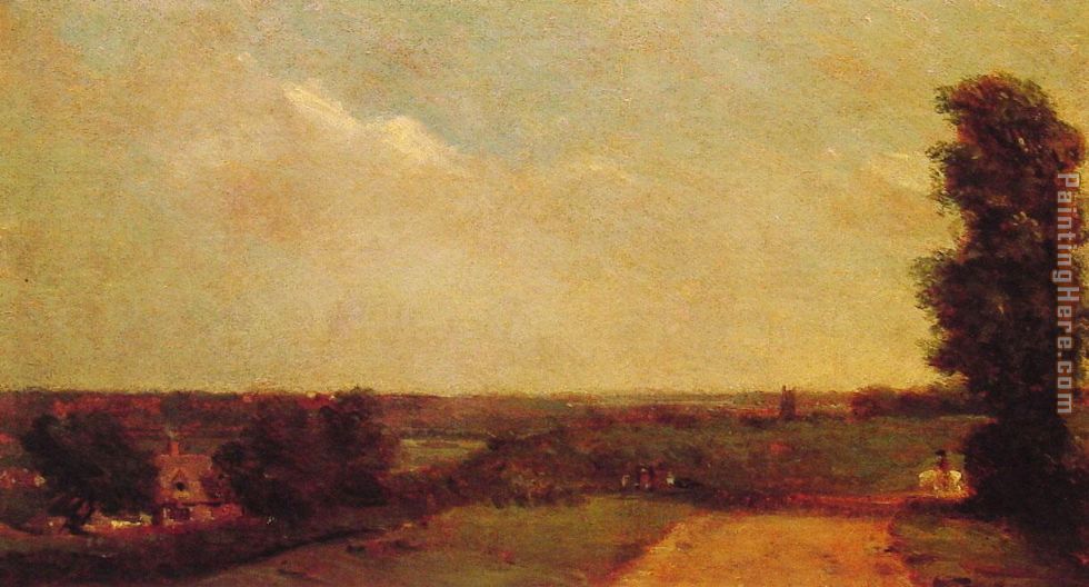 John Constable View Towards Dedham